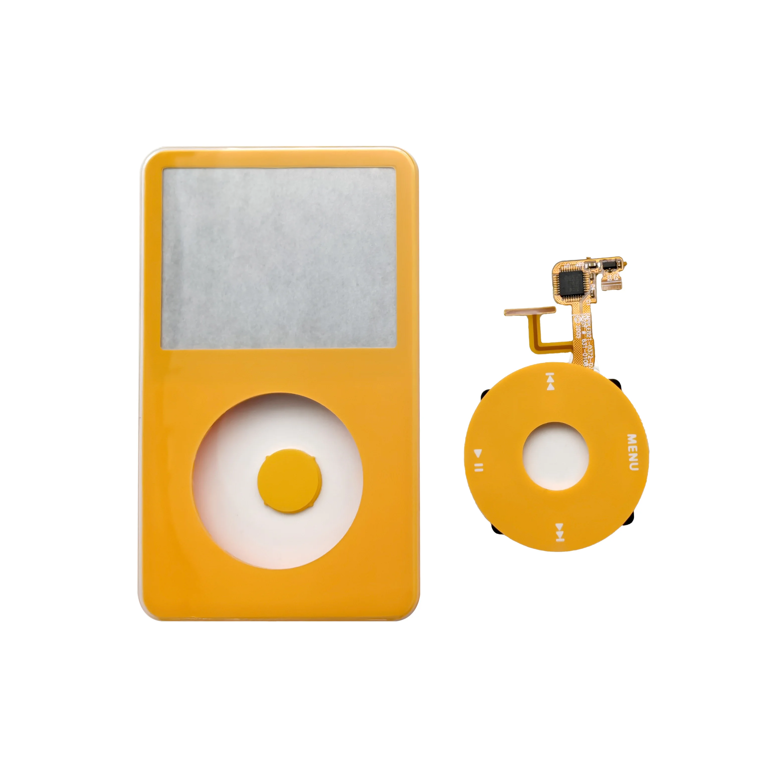 غطاء أمامي لجهاز iPod 5th Gen، غطاء مبيت متعدد الألوان مع عجلة النقر وزر مركزي لاستبدال iPod Video 30GB 60GB 80GB #5