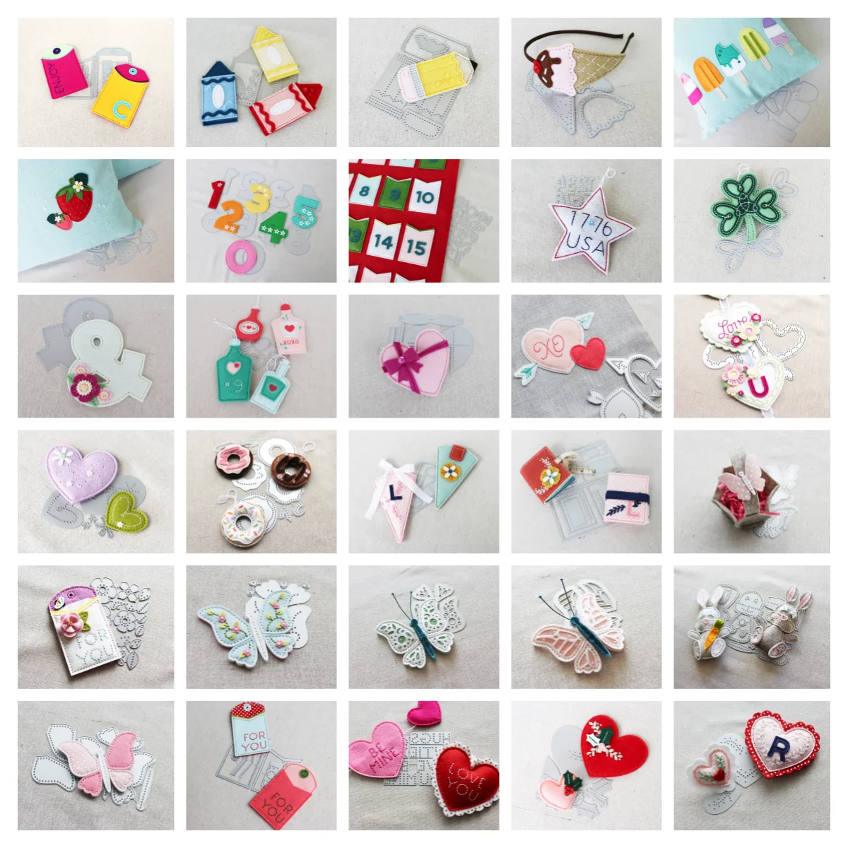 Troqueles de corte de Metal para decoración artesanal, poción de amor de trébol, patatas fritas de nieve, papel para álbum de recortes, colección navideña en relieve 2025