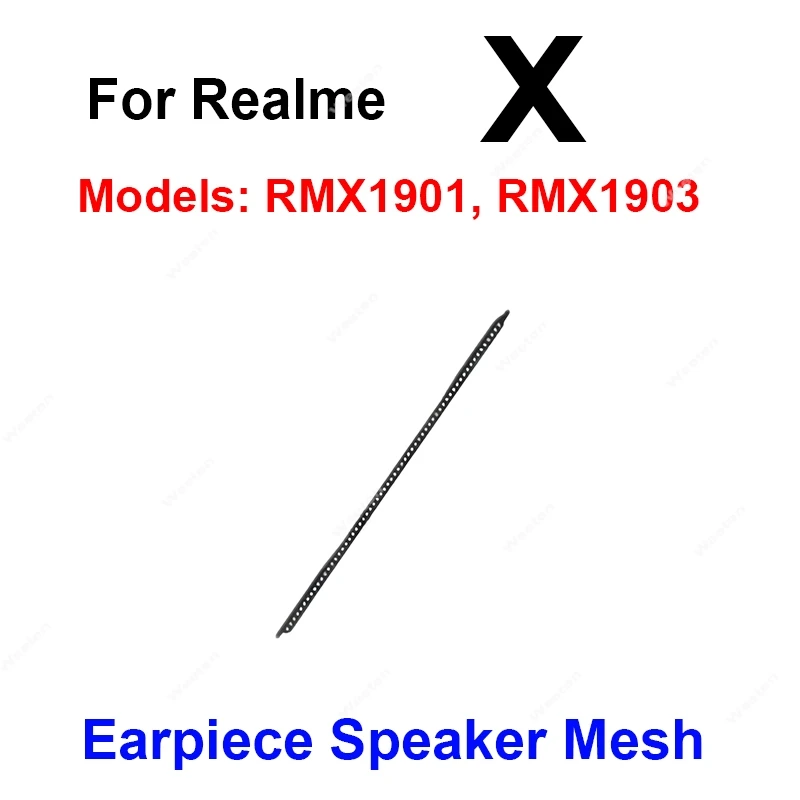 For Realme X XT Lite X7 Max 5G Anti-dust Earpiece Speaker Mesh Ear Speaker Dust-proof Grill Repair Parts