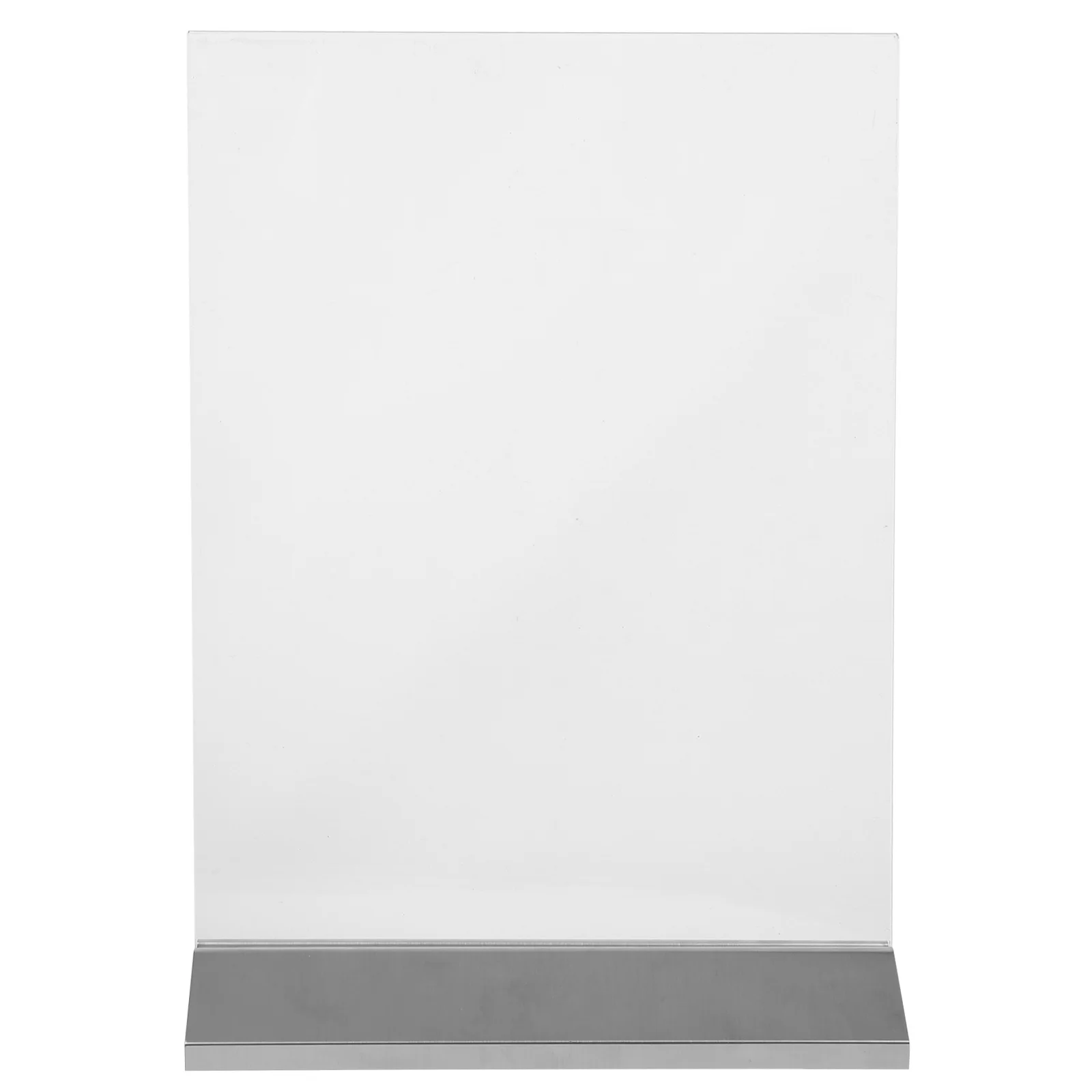 

Adjustable Price Tag Table Number Acrylic Stand Transparent Menu Document Picture Holder for Restaurant Office for tables