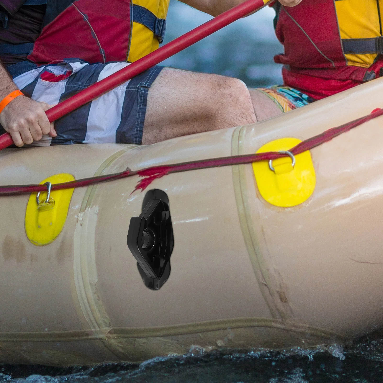 

2 Pcs Paddle Holder Clip Accessories Boat Rack Canoe Inflatable Pvc Mount Kayak for Fishing