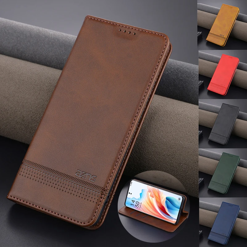 Luxury Business PU Leather Wallet Phone Case for OPPO Find X7 Ultra A1 A2 Pro Card Slot Holder Cover For OPPO A1Pro A2Pro