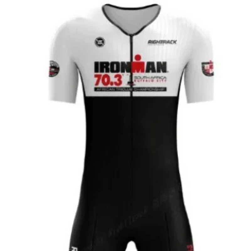 Collants de Triathlon à haute élasticité, combinaison de course de vélo de montagne tout-terrain, une pièce