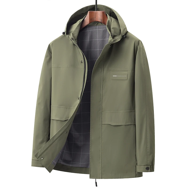 سترات رجالية سترات واقية من الرياح ملابس للرجال معاطف غير رسمية ملابس خارجية للرجال ملابس رجالية عصرية ترفيهية أنيقة للتخييم