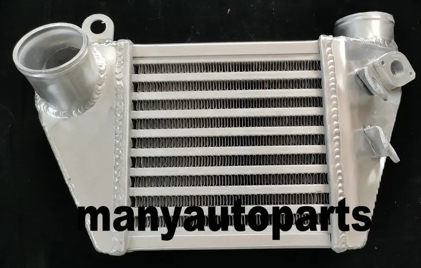 Bolt-On ด้านข้าง Intercooler สำหรับ VW 02-05 JETTA Golf GTI MK4 1.8t Turbo & 7 นิ้วพัดลม