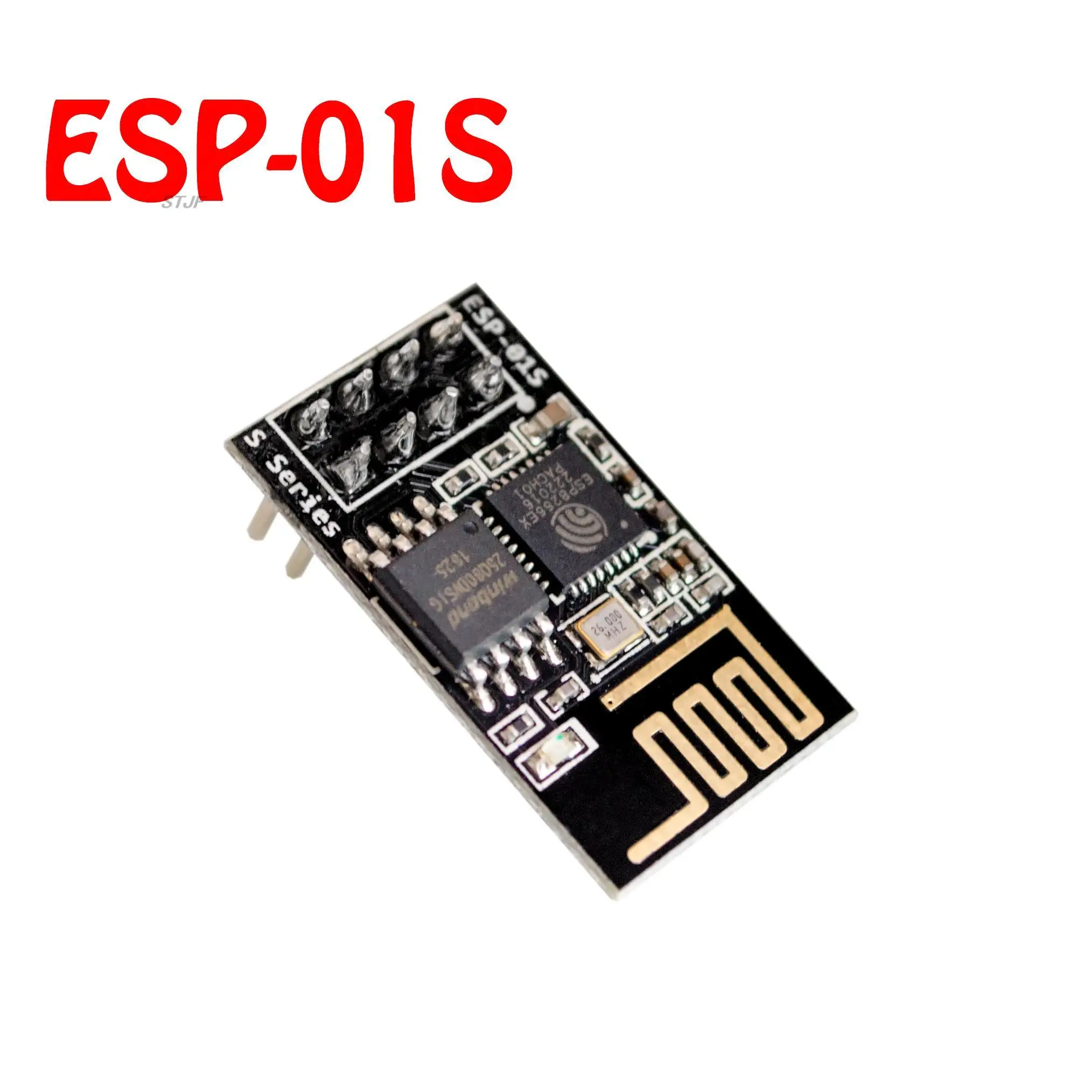 10ชิ้น/ล็อต ESP-01S รุ่น WIFI อนุกรม ESP8266 (รุ่นที่อัปเดต ESP-01) รับประกันความถูกต้องอินเทอร์เน็ตของสิ่งที่