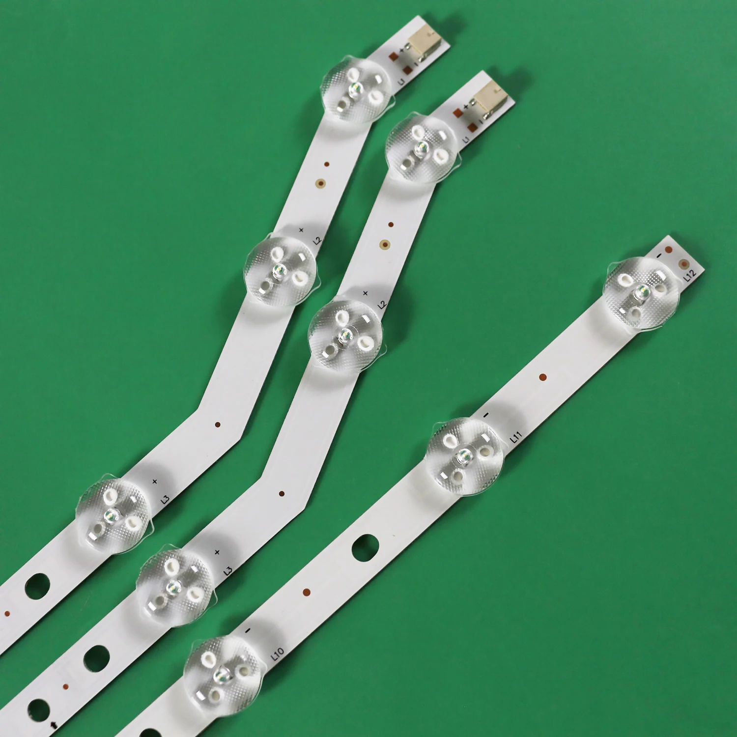 Tira CONDUZIDA (3) Para UN39FH5000F UA39FH5003 UN39H5204 UN39H5204AF BN96-28764A BN96-28765A D3GE-390SMA-R2 D3GE-390SMB-R2 HG39AB460H