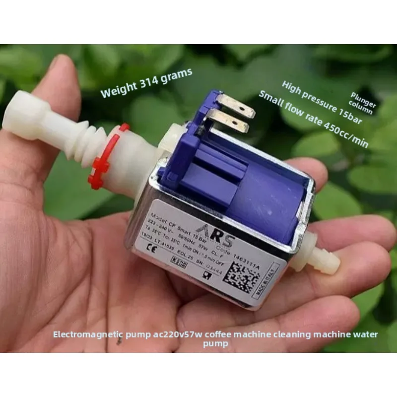 Pump Coffee Machine Water Pump 20Bar 57W AC220V Electromagnetic Plunger
