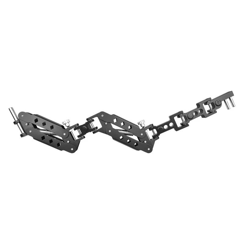 YELANGU Steadycam B400 Stabilisator aus Aluminiumlegierung, Doppelarm-Stoßdämpferweste, maximales Belastungsgewicht 10 kg, für DSLR-Kamera