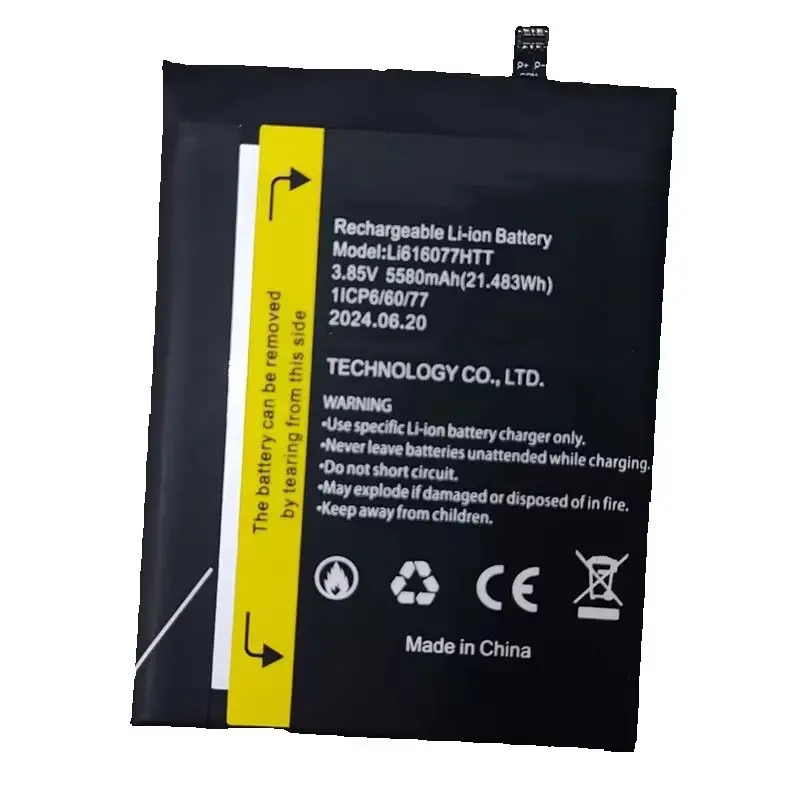 BV4900 5580mAh Li616077HTT Replacement Mobile Phone Battery For Blackview BV4900 / BV4900Pro BV4900 Pro Smartphon Batteries