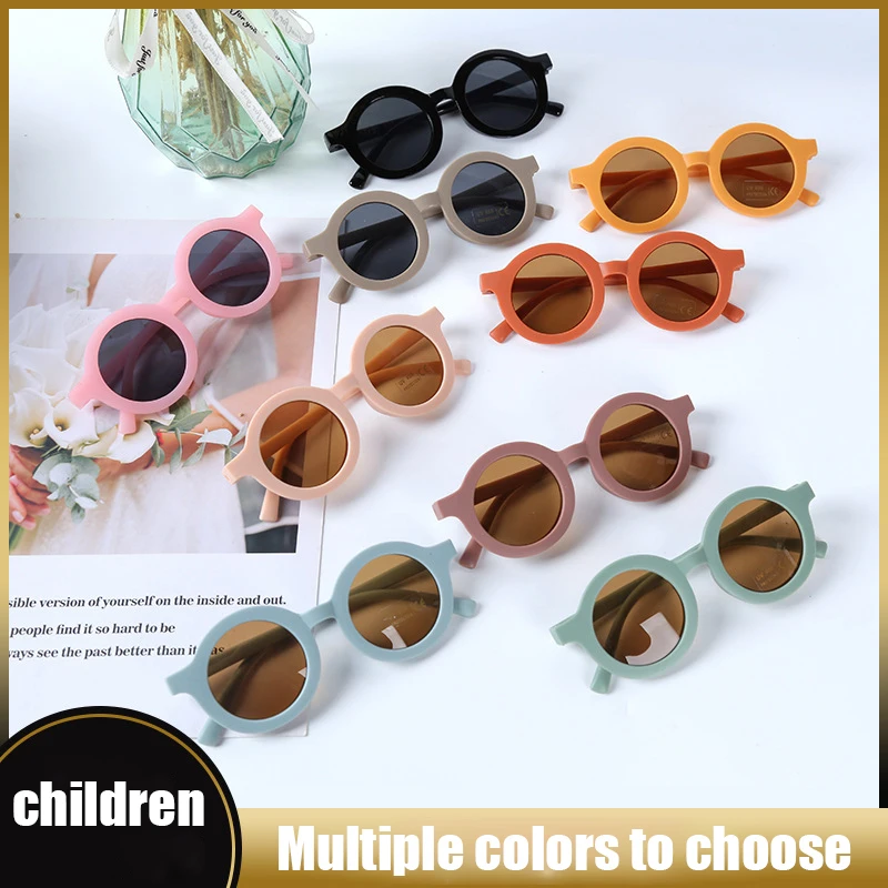 Children\'s Sunglasses, Parent-Child Frosted Glasses, New 3-8 Year Old Baby Decoration Runway, Trend, Children\'s Sunglasses