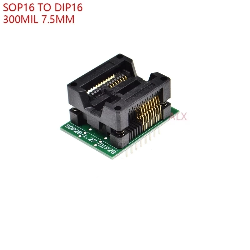 Sop8 / 14 / 16 / 18 / 20 / 28 Dip SSOP / Tssop IC ชิป Conversion การทดสอบการเขียนโปรแกรม burning ฐาน