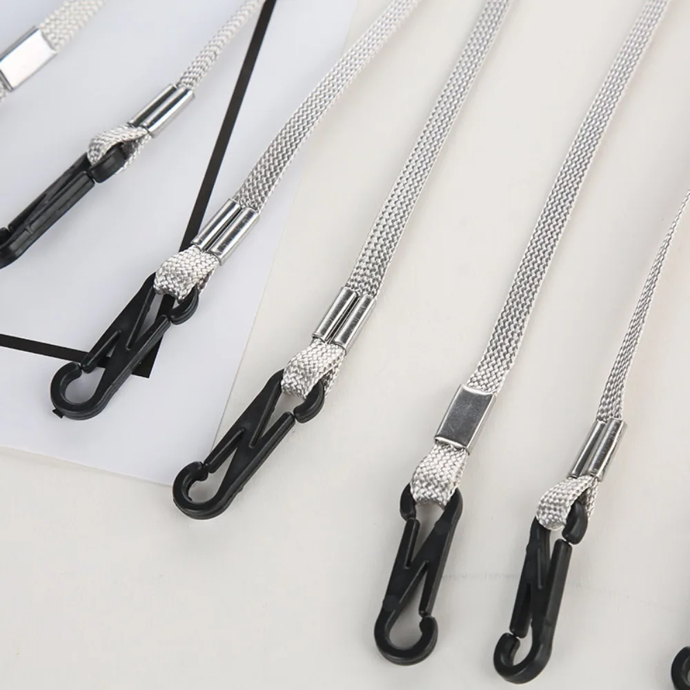 Long Multi-function Adjusting Rope Fisherman Hat Straw Mask Chain Nylon Neck Strap Lariat Lanyard Necklace Adjustable