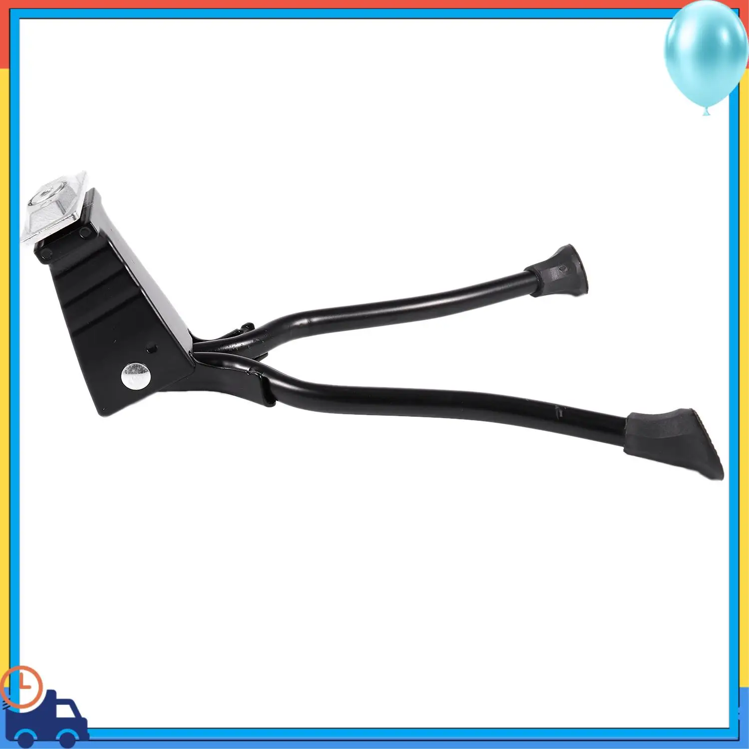 

L37A-подставка для велосипеда с двумя ножками и центральным креплением из сплава, черная, 26-дюймовый велосипед