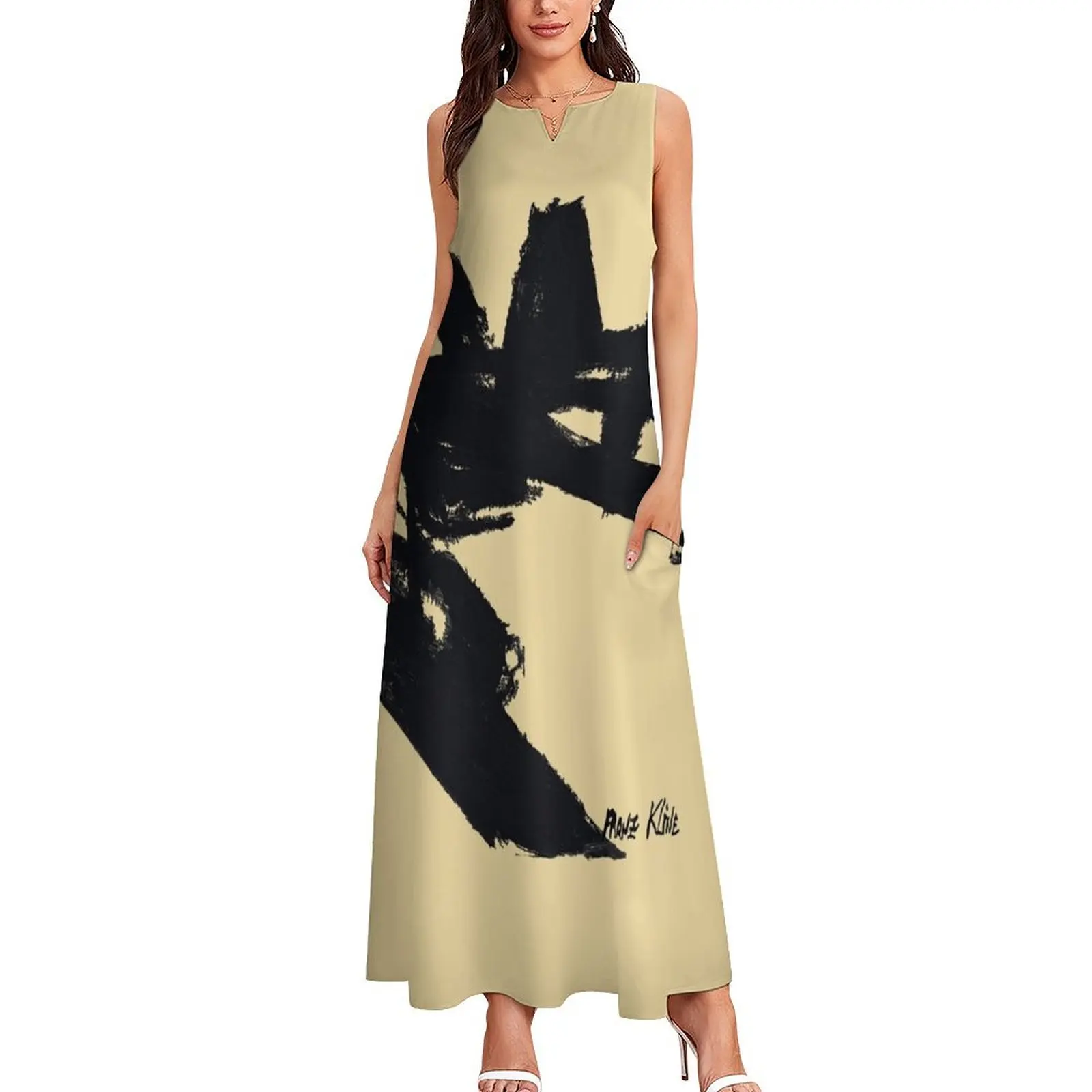 Franz Kline Long Dress elegant guest wedding dress long dress women summer luxury evening woman for wedding