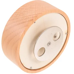 Wooden Music Box Base Rotating DIY Musical Box Accessory Round Replacement Part For Handmade Decoration Gift Item