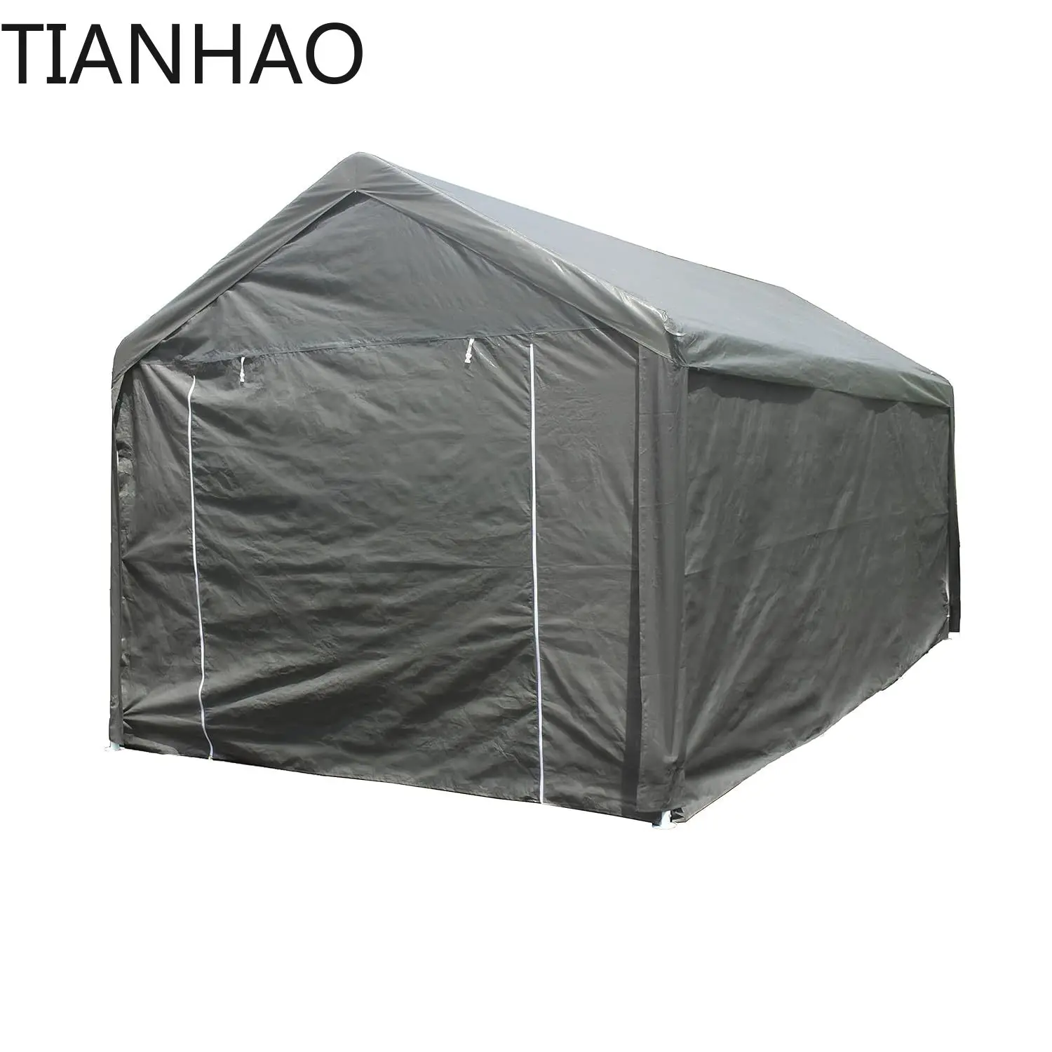 UV Resistant Waterproof Outdoor Canopy Tent Carport Garage Storage Shelter for Camping Patio Events 10x20 ft Customizable view 3