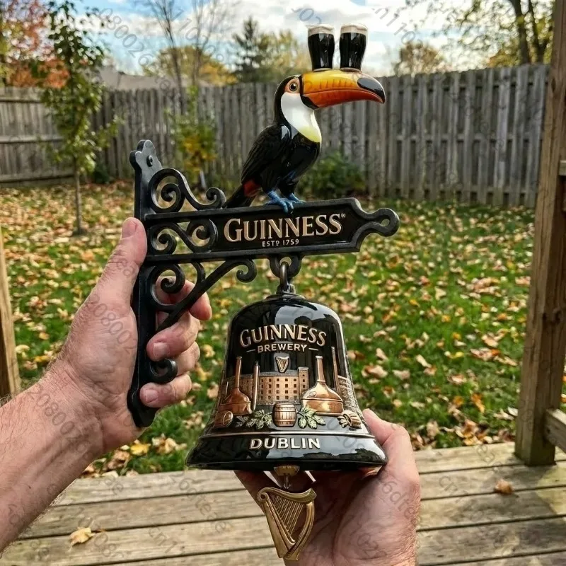 Eagle Design Wall Mount Bell Decor 1776-2026 Decorative Manual Ring Bell Hangable 4th Of July Collectible For Home Dec