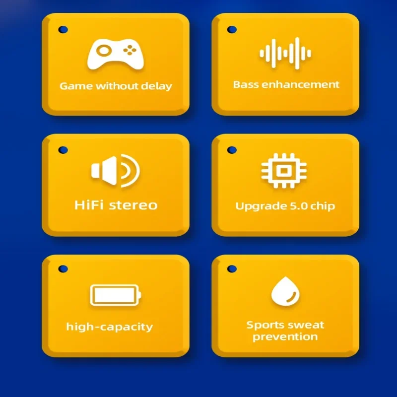 Thinkplus TH10 TWS Stereo Earphones Bluetooth Microphone Music Earphones Suitable for Gaming Discounts Earphones image 2