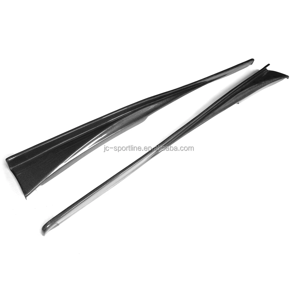Carbon IS-F250 Side Skirts for Lexus IS F IS250 IS300 Sport Bumper Only 2014-2015 view 2