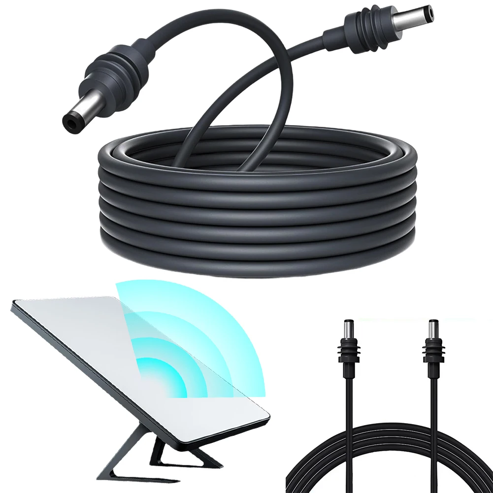 Starlink Mini用DC電源ケーブル 防水DC電源ケーブル 電源コード 3M延長交換用電源ケーブル DC-DCケーブル