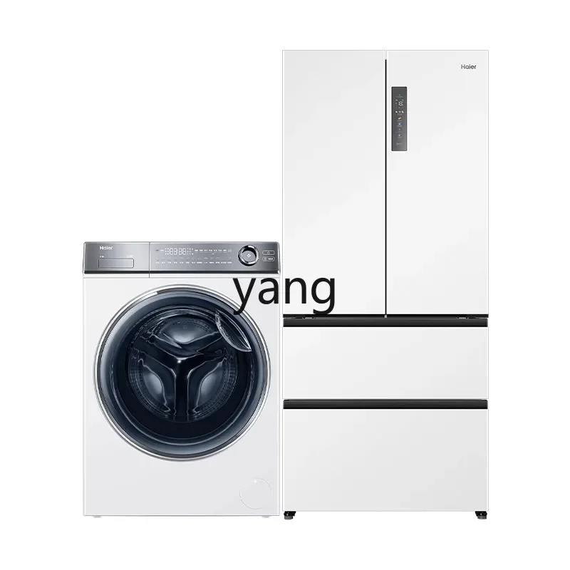 FD embedded in EPP ultra-clean system refrigerator + dual intelligent direct drive anti-vibration washing machine