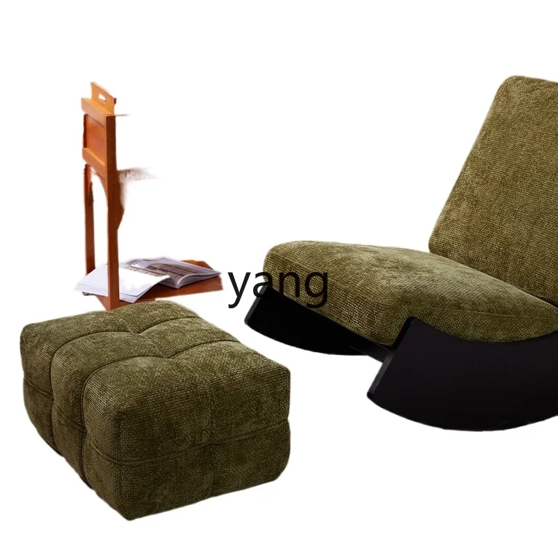 

CX removable and washable sofa stool retro green footstool enter the door to change shoes stool