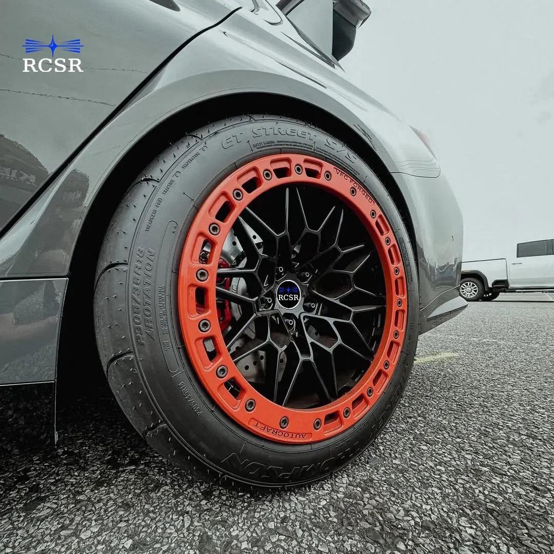 

RCSR 17X 9.5 18X 9 19X10J Functional Beadlock Forged Wheels For Audi Q8 Racing Car ET15 PCD 5X112 5*120 5*114.3 5*130 CB66.6