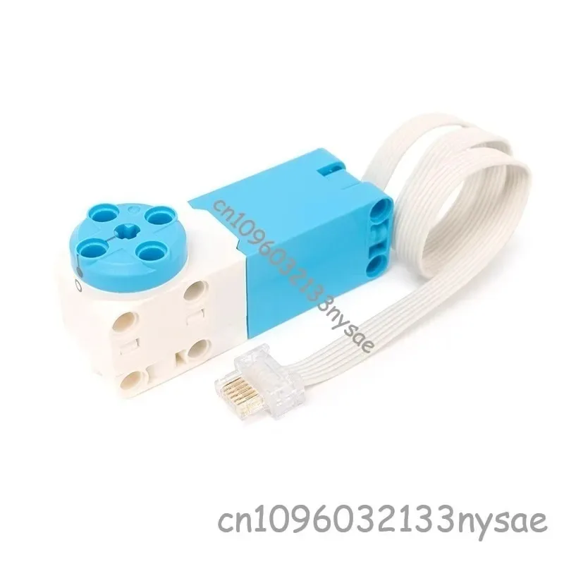 1-3 Stuks Elektronica Onderdelen SPIKE Grote/Medium Hoekige Motoren 45602 Fit SPIKE 45678 Bricks DIY Speelgoed Compatibel met 54675 69730