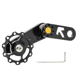 Bike Chain Tensioner Smoother Rides with This Single Speed Oval Chainring Converter Suitable for Mountainous Terrains