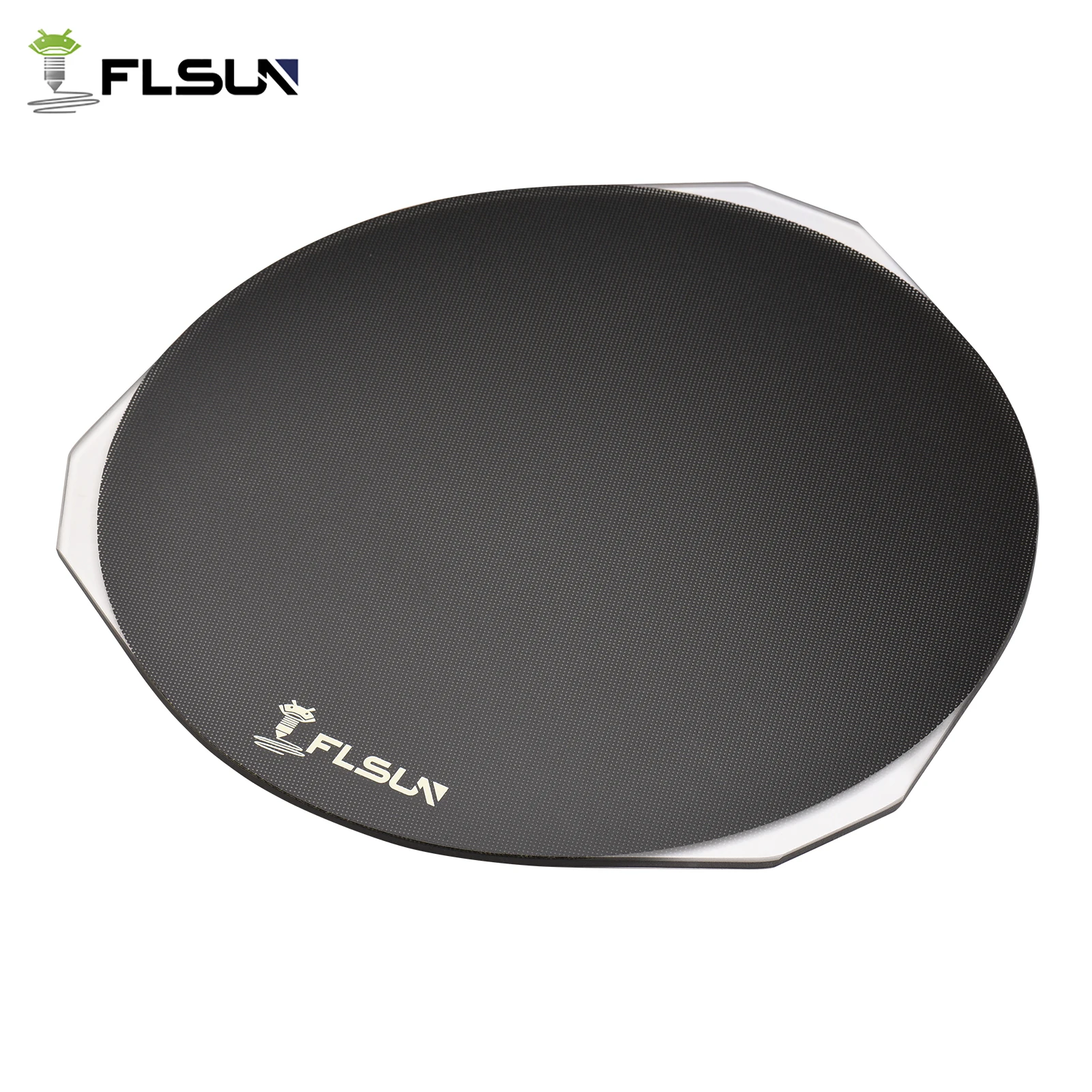 Official FLSUN SuperRacer Lattice Glass Plate Delta SR 3D Printer Parts Coated Platform for Hotbed Heat Bed Accessories