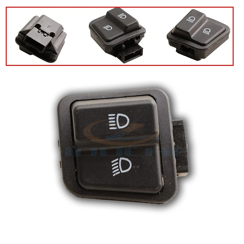 3-pinowy przełącznik Hi-Lo Beam / przełącznik świateł drogowych i mijania do skutera motorower gokart GY6 125 150 152QMI 157QMJ
