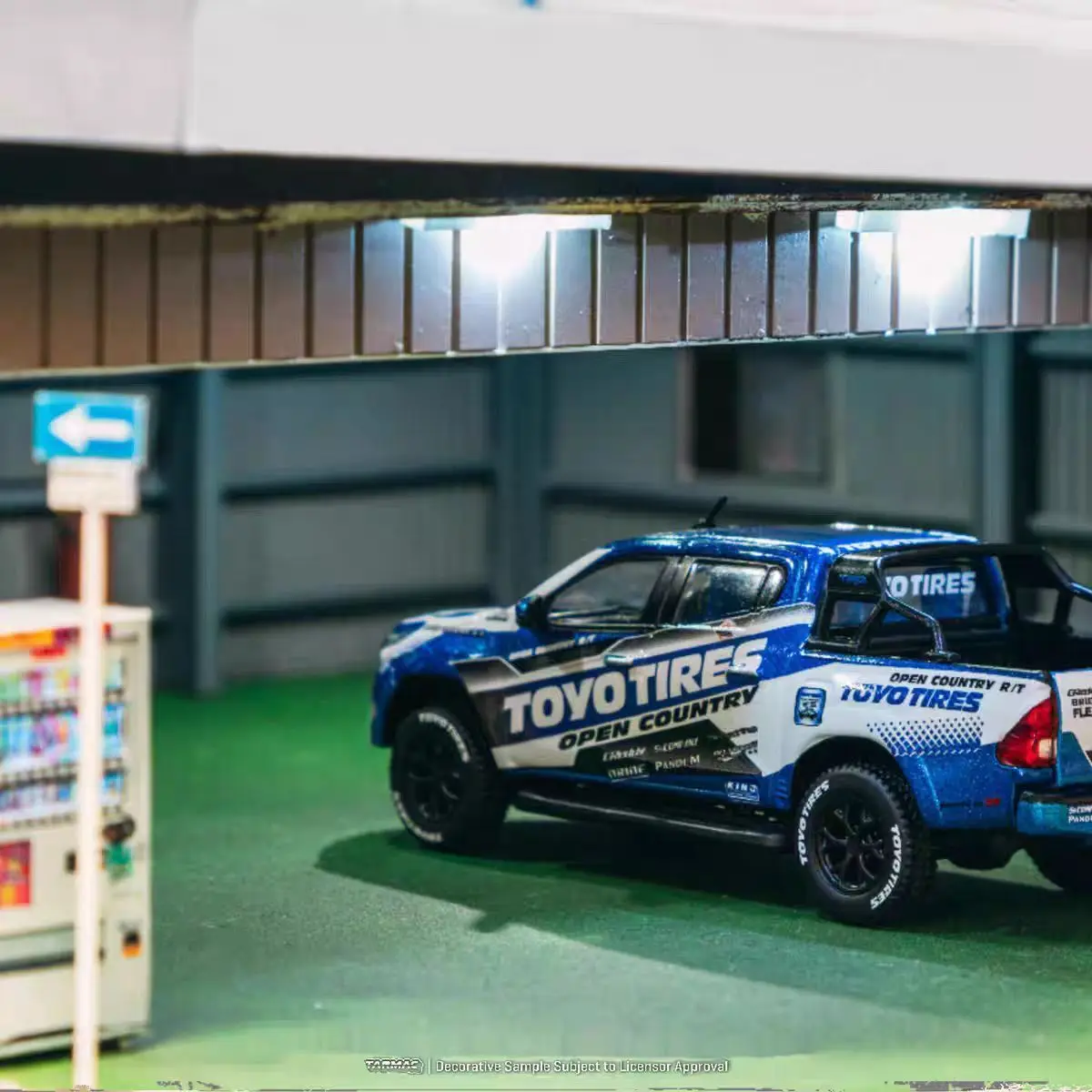 ターマックワークス TW 1:64 トヨタ、ハイラックスピックアップ、合金製カーモデル