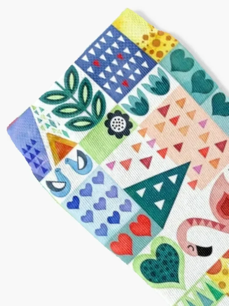 Love birds Socks short aesthetic Christmas Stockings compression Male Socks Women's