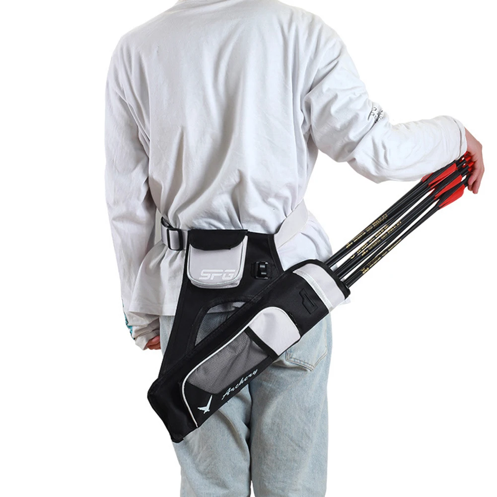 

Сумка для стрел Oxford Archery, 3 отделения, на пояс, для хранения и переноски, профессиональный органайзер для стрел