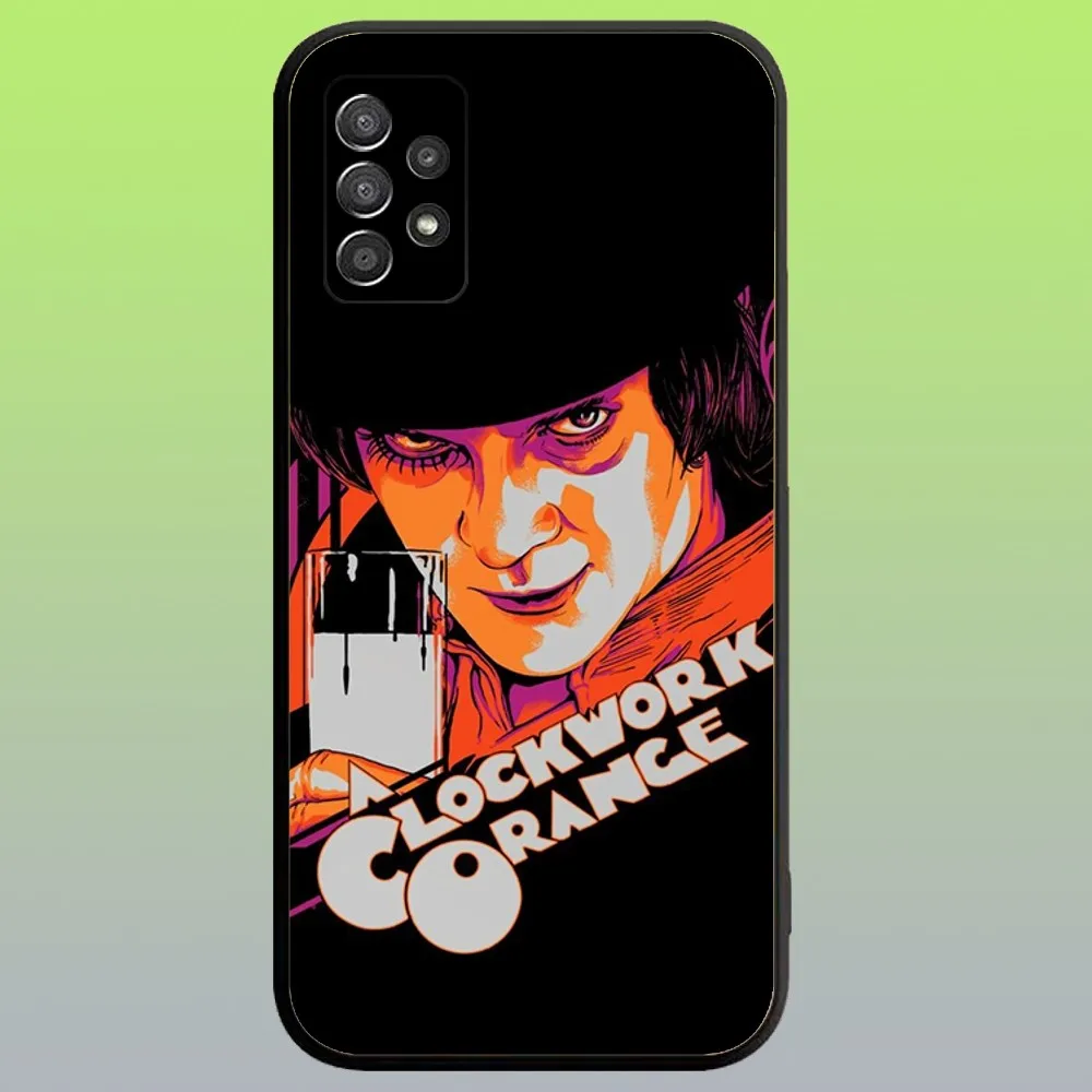 Film A C-Clockwork Orange Phone Case For Samsung Galaxy A20,A21s,A22,A31,A32,A52,A53,A72,73,A80,A91 Soft Black Cover