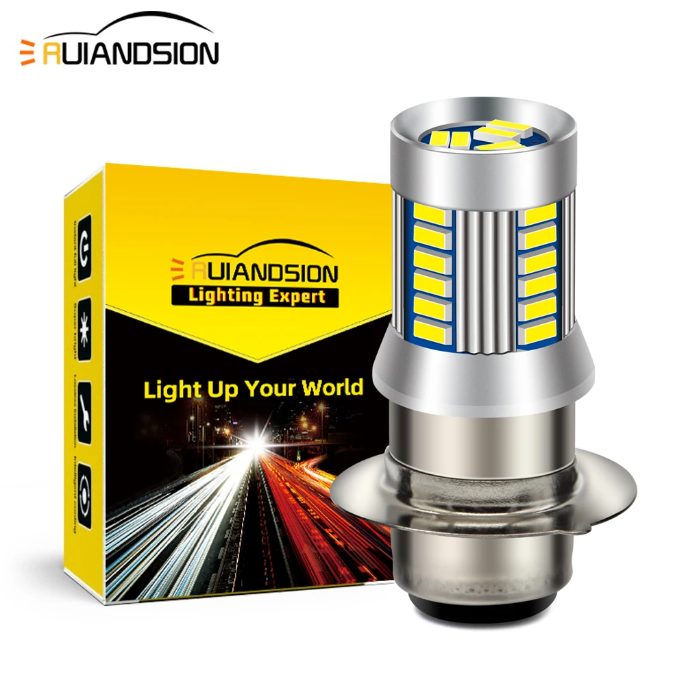 

Ruiandsion H6M-4040-30 Motorcycle Light Motorcycle Headlight High Low Beam Wide voltage 6V 12V 24V 30 White Warm White