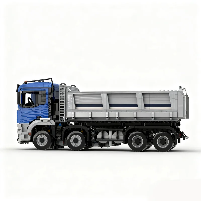 4016pcs MOC New Man TGS Dump Truck Technical Model Building Christmas Gifts Blocks Construction Assemble DIY Toys Idea Education