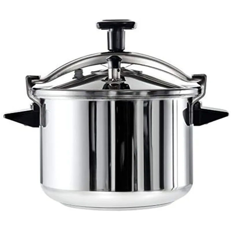 

High-quality stainless steel pressure cookers are generally used for gas and induction cookers