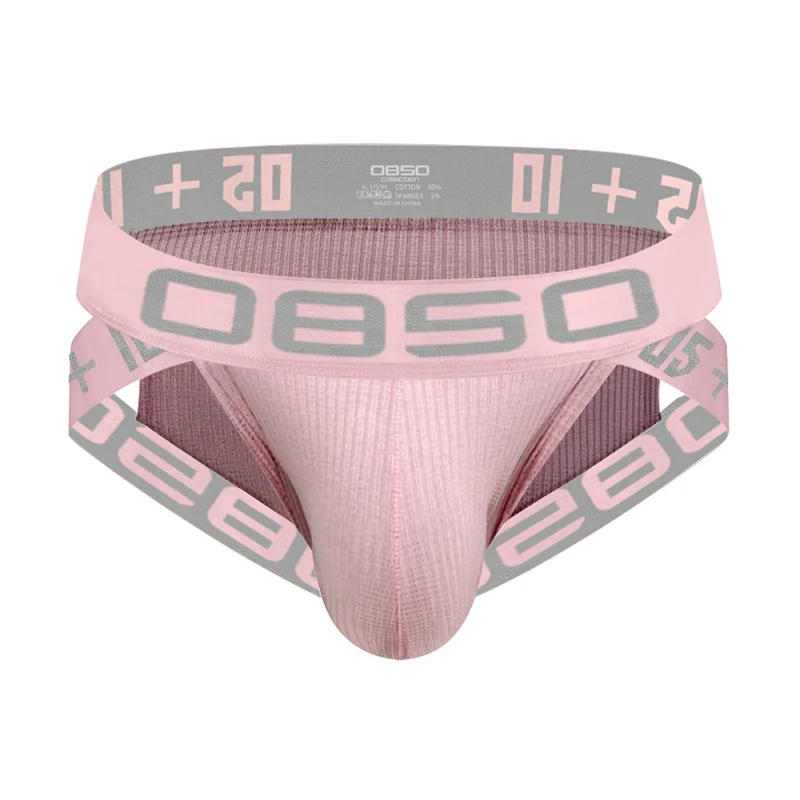 

Sexy Men's Briefs Cotton Letter Underwear Bulge Pouch Low Waist Elastic Hip Lifting Elastic Soft Erotic Underwear