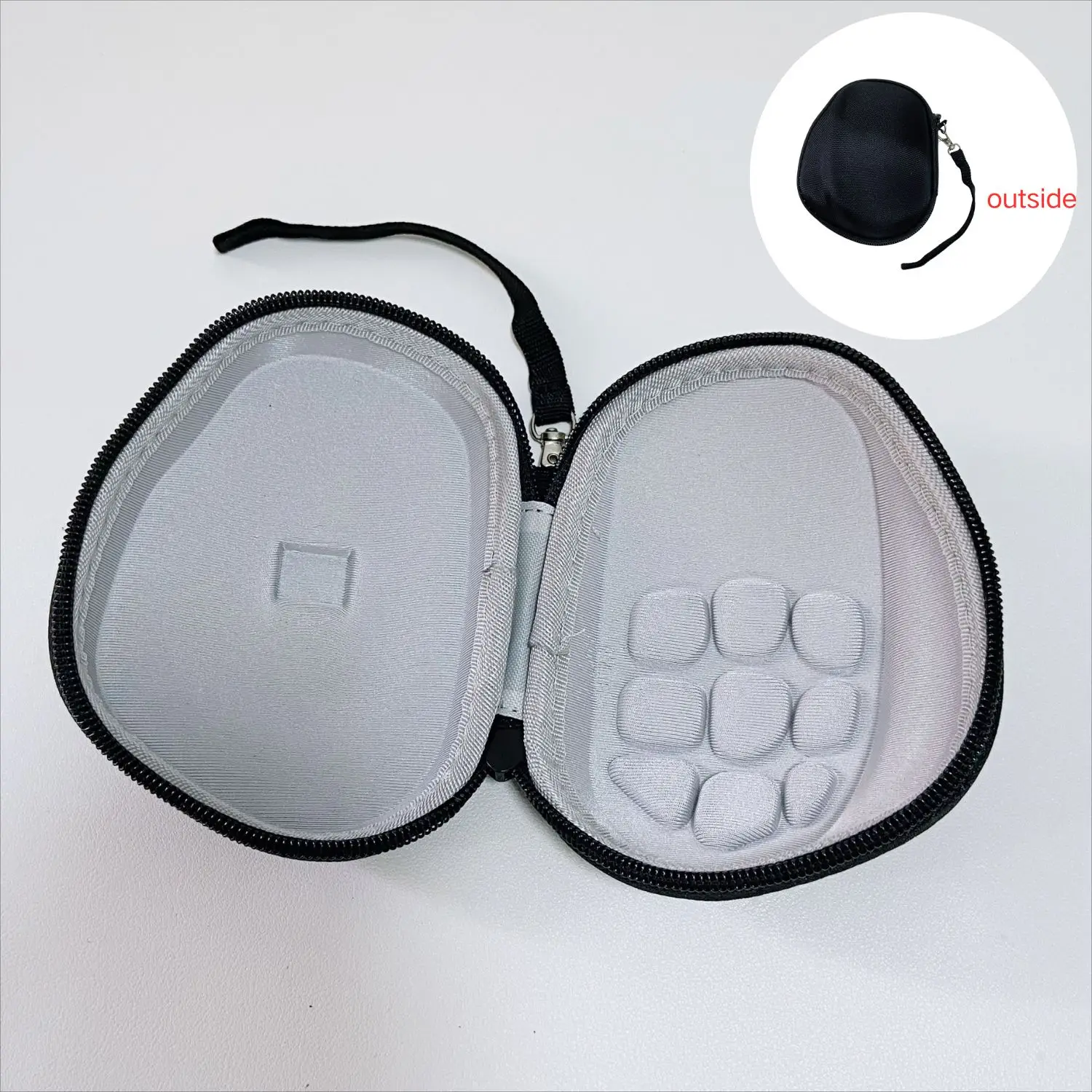 Maushülle kompatibel mit Logitech MX Master 4 3 3S kabellose Maus-Aufbewahrungsbox, tragbare, stoßfeste EVA-Maustasche