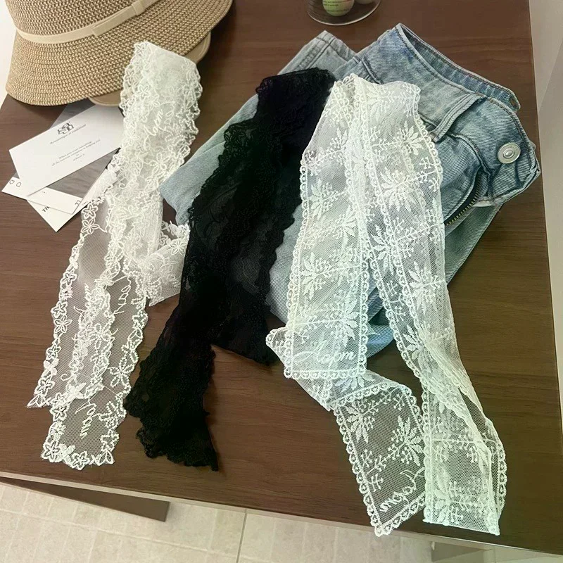 Moda Y2k Uzun Dantel Kemer Yay - Women'S Fashion Y2K Lace Bow Tie Flounce Sleeve Dress incelemesi ve fiyatı