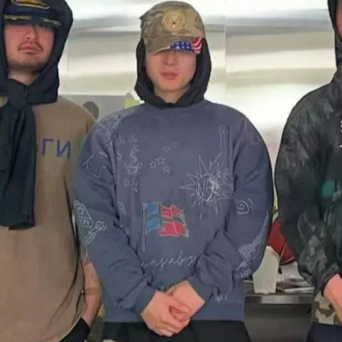 

NIGO Мужская осенне-зимняя серая стираная и состаренная толстовка с круглым вырезом и принтом граффити, футболка # NGTOP12173