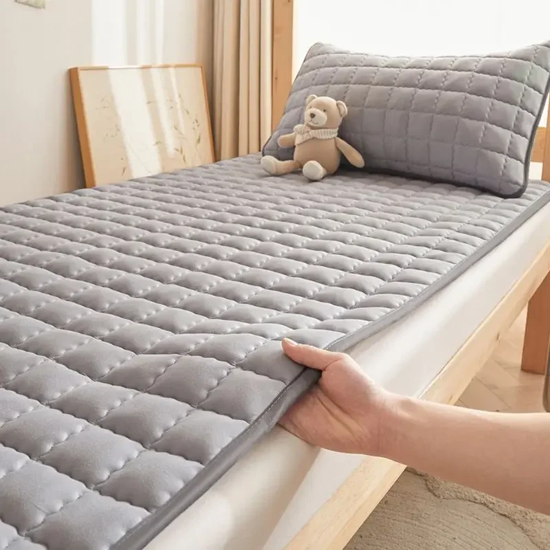 WASART Quilted thicken mattress student baby bunk sleeping mat bedsheet 90/150cm single double folding sheet bed protection pad