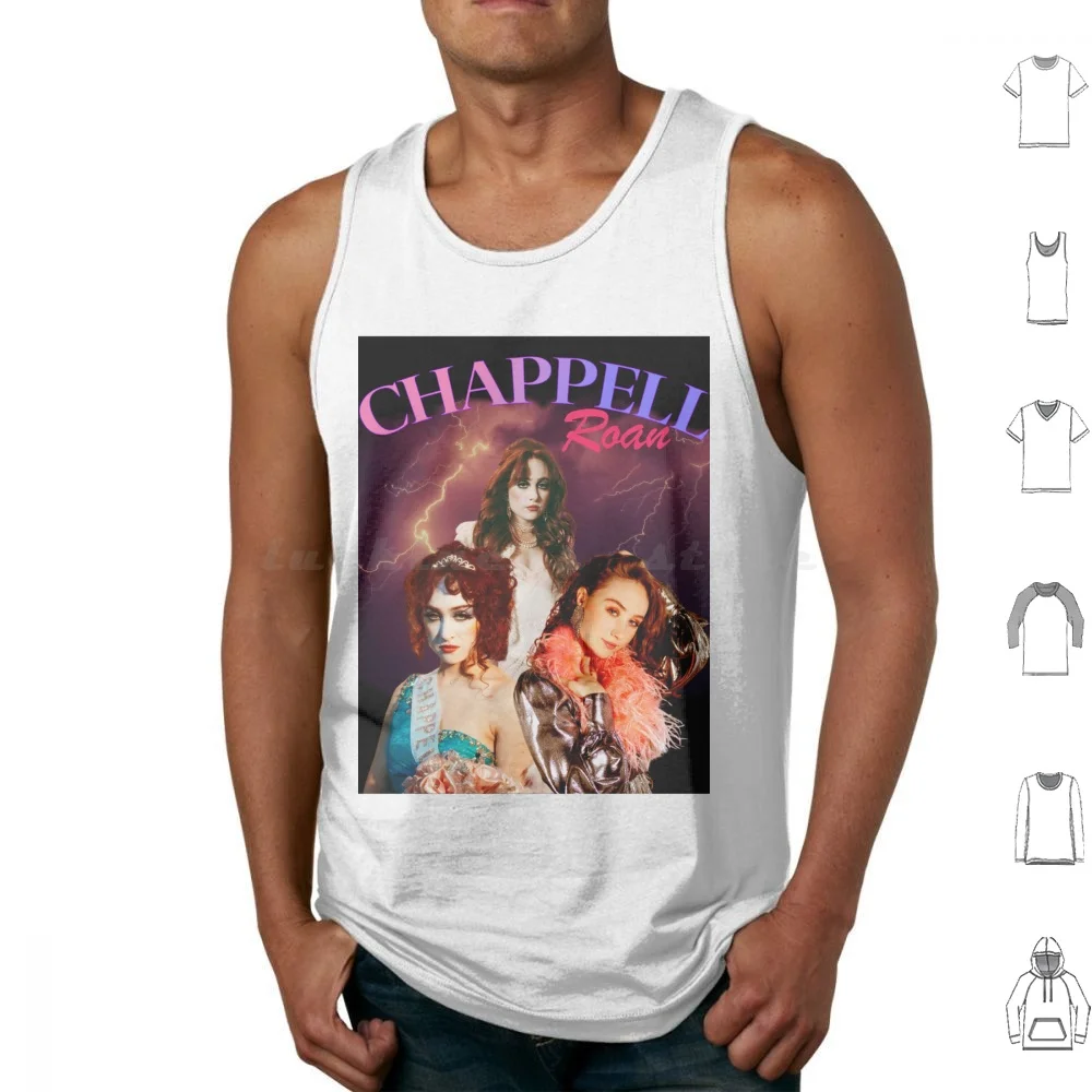 Chappell Roan Vintage Fan Tee Tank Tops Print Cotton Chappell Roan The Rise And Fall Of A Midwest Princess