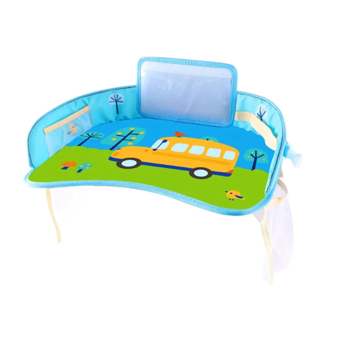 

Портативное детское автокресло, обеденная тарелка, многофункциональный стол для рисования, водонепроницаемая тележка, мультяшный поднос