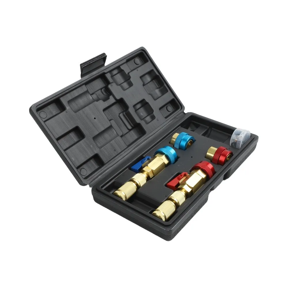 Valve Core Extraction Wrench Kit for and For R1234YF Air Conditioning Systems Used in Automotive Repairs Valve