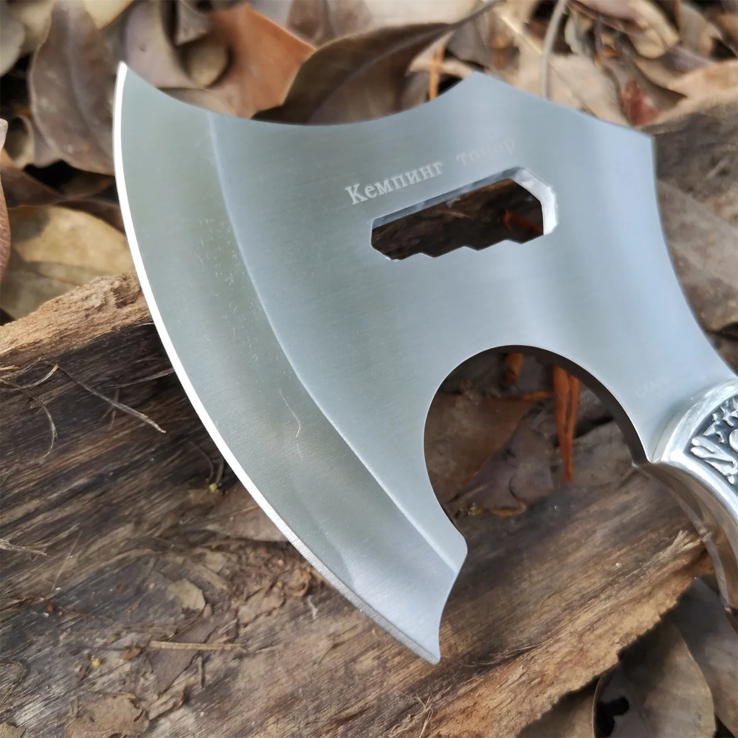 Hand Forged Sharp Tactical Axes, Jungle Chopping Small Hand Axes Outdoor Camping Hatchet High Carbon Steel Survival Axe