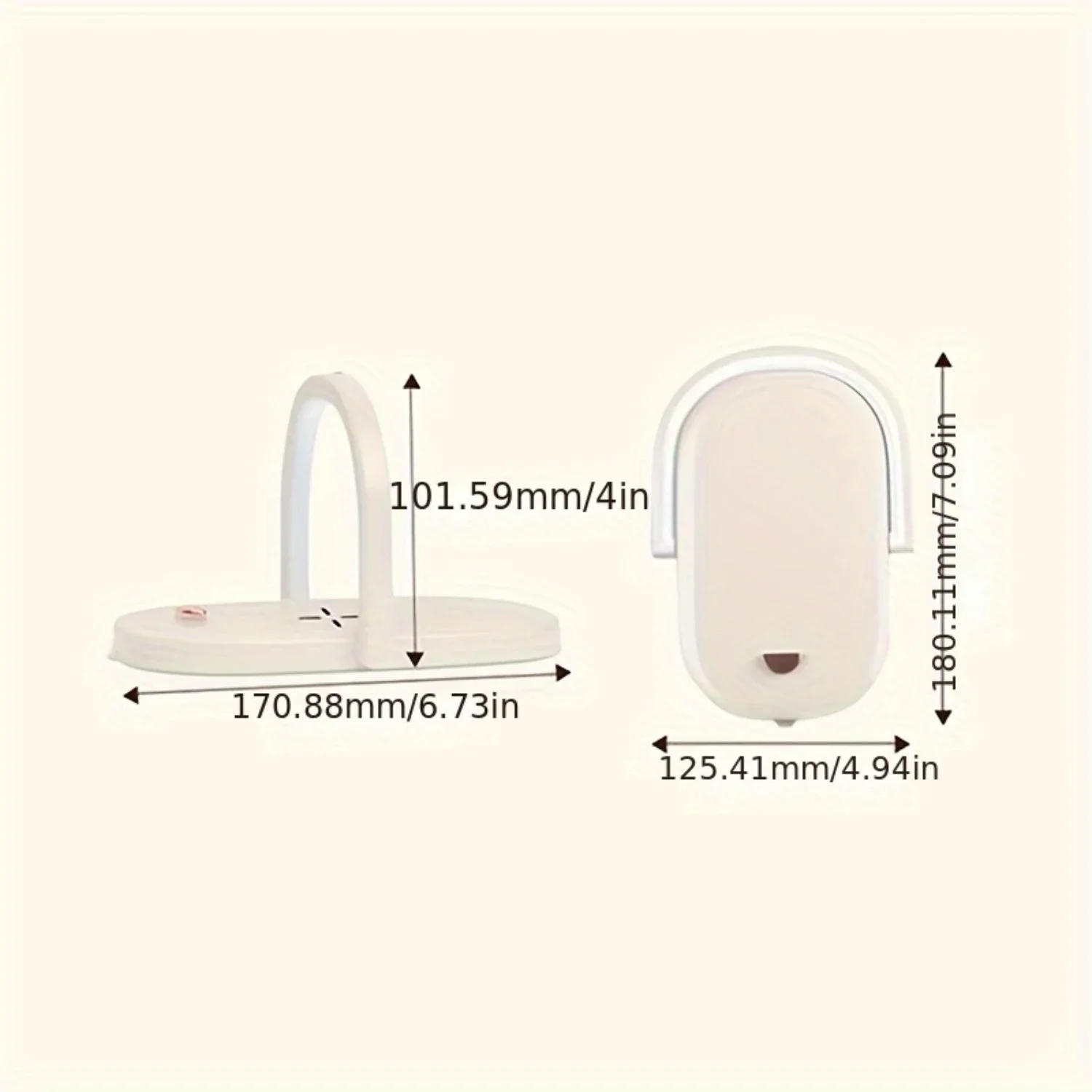 Luce notturna con ricarica wireless Little Crescent