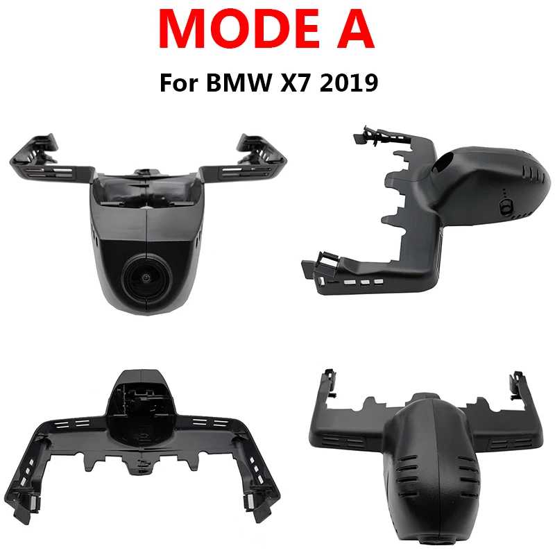 4K HD Wifi Dash Camera For BMW X4 X5 X7 G07 3Series X6 M 2019 2020 2021, Plug and Play Installation Car DVR With APP Control